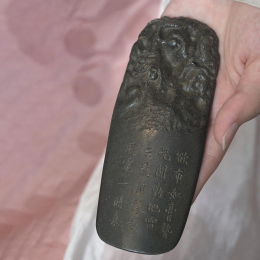 百年制锡  乾茂号｜纯锡云龙茶则  尺寸：长12.8cm、宽5cm 商品图11