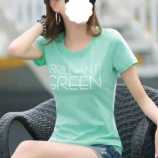 裁缝学苑AW68韩版女士修身打底衫纸样长袖短袖T恤纸样裁剪图牛皮 商品图3