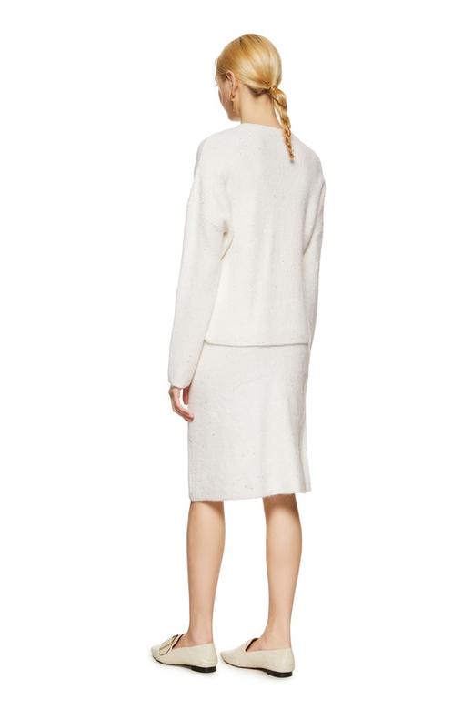 J.A 镂空流苏亮片针织套装 8209 商品图2