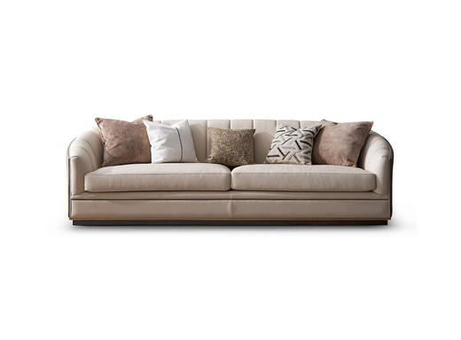 Jatt 三人沙发 | 更多座位组合，皮布面料可选，详询客服 商品图0