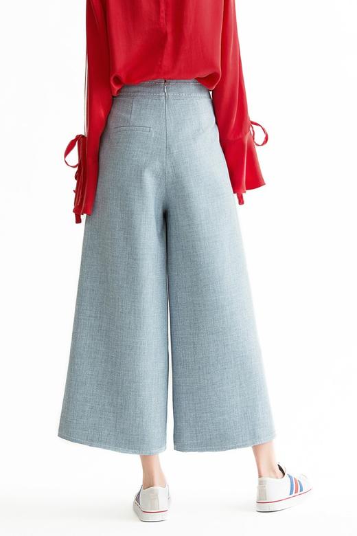 WEN&VI 浅蓝色阔腿裤 1060 商品图2