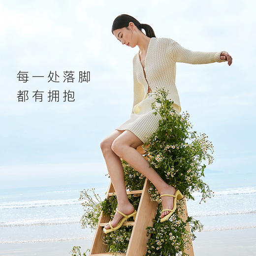 7or9沙发系凉鞋-雏菊（舒淇同款） 商品图3