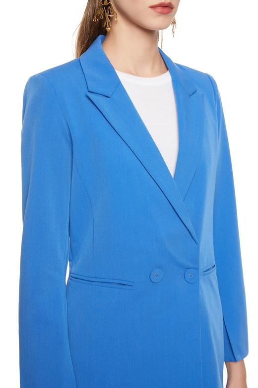 NOIR 简约皇室蓝西装外套 6142 商品图3