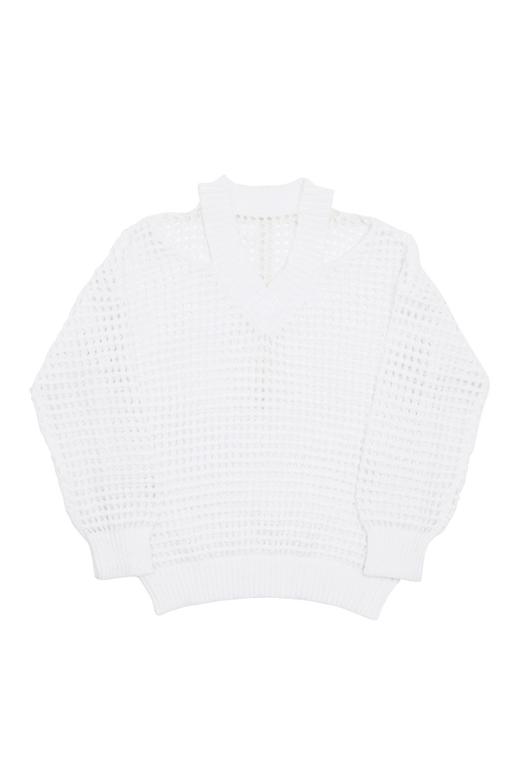 SUMMER & SAGE 网眼露肩运动风上衣 6120 商品图6