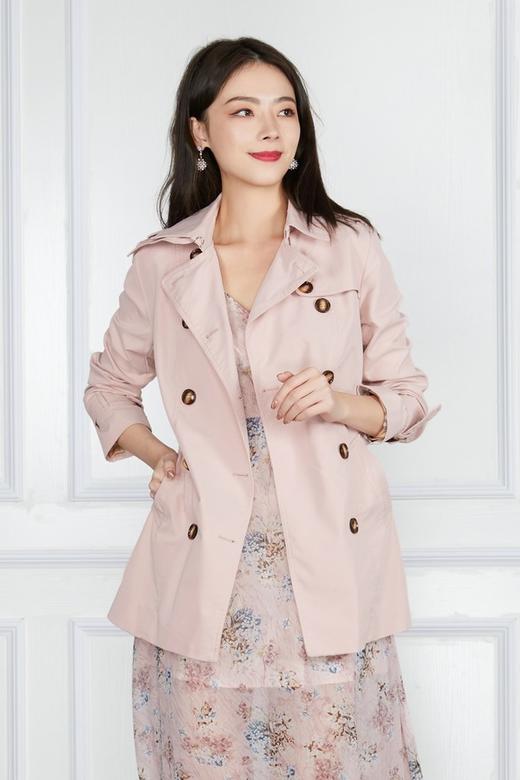 LNNNS 双排扣束腰风衣 6060 商品图0