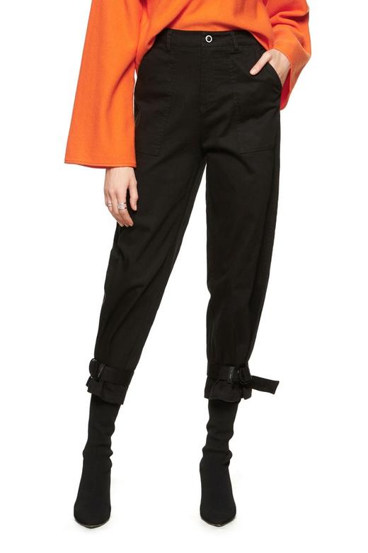 J.A 黑色百搭休闲工装裤 8660 商品图0