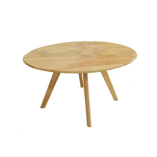 儿童桌椅套装画画阅读绘本桌椅自然生态幼儿园藤编橡木椅质感橡木桌 商品图3