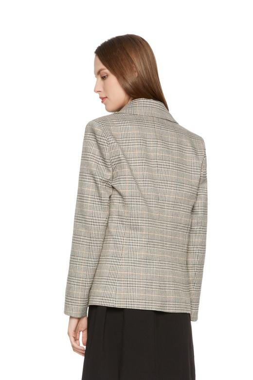 LNNNS 简约灰色格纹西装外套 6083 商品图2