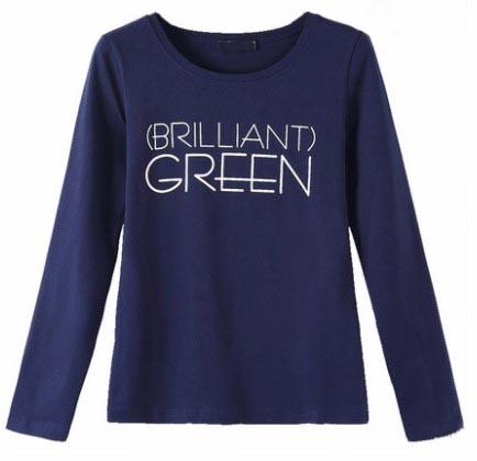 裁缝学苑AW68韩版女士修身打底衫纸样长袖短袖T恤纸样裁剪图牛皮 商品图4