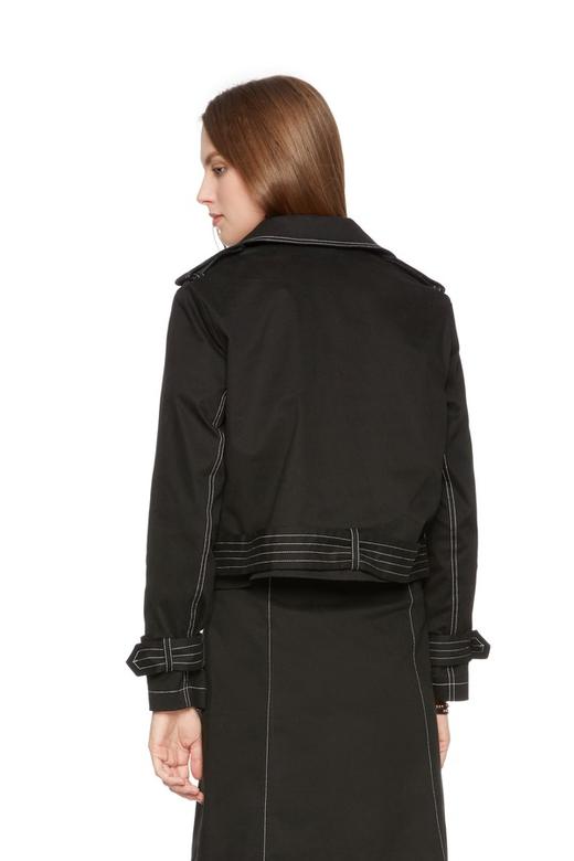 SUMMER & SAGE 机车线双排扣短外套 6030 商品图2