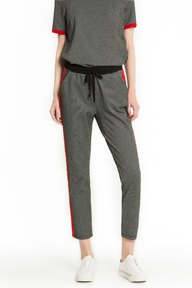 ZARA 撞色条纹运动风休闲裤 1374