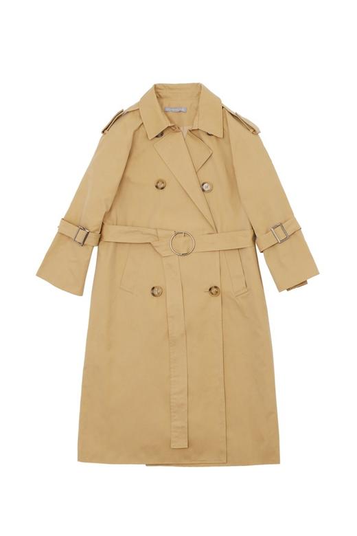 OCTAVIA 双排扣束腰风衣 6289 商品图4