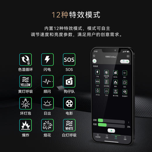 永诺  YNRAY260 大功率250W专业级摄影灯 高亮度高显指 专业色彩 商品图4