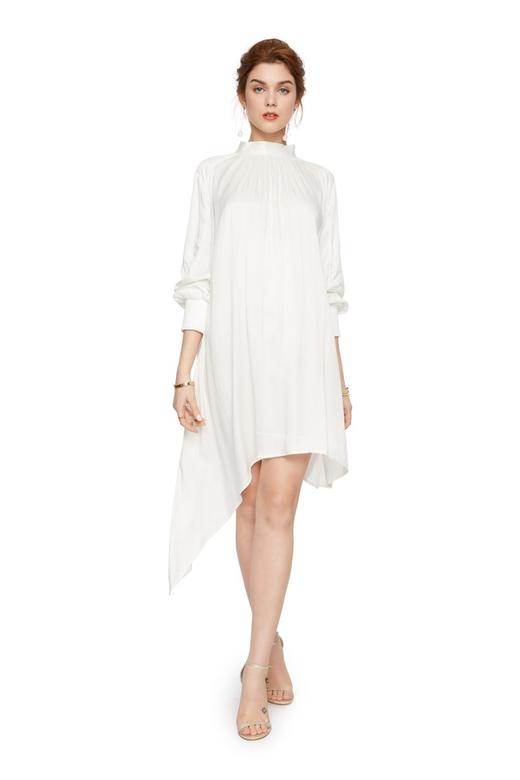 SUMMER & SAGE 不规则飘带露背连衣裙 6129 商品图1