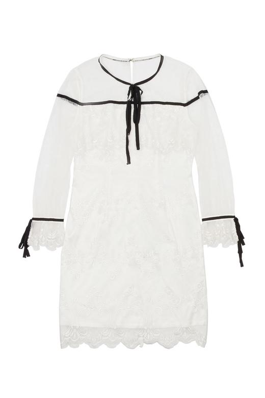 DILI 花边蕾丝系带连衣裙 6265 商品图4