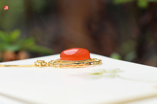 【仙姿】盐源玛瑙项链 商品图3