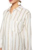 SUMMER & SAGE 拼色竖条纹纯棉衬衣 6226 商品缩略图3