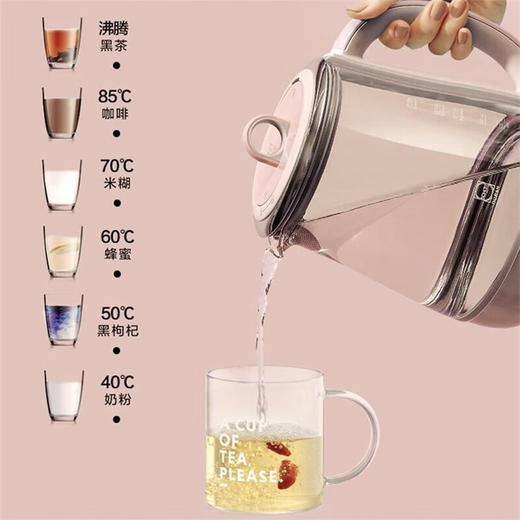 【北鼎】高级轻奢养生壶K165 多功能家用全能煮茶壶1500ml 办公室养生煮茶器 预约调时 蒸炖煮全能款 商品图3