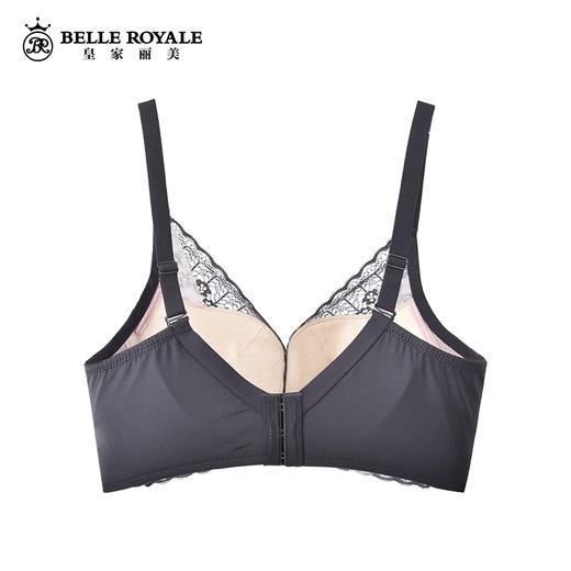 【秒杀品不退不换】WJ916-3皇家丽美收副乳美背内衣记忆钛圈中厚聚拢文胸 商品图5
