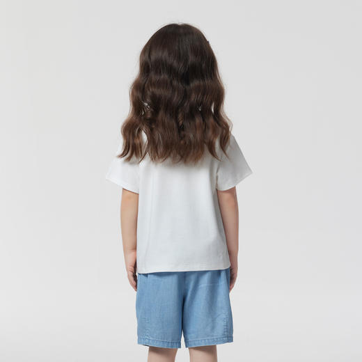 【商场同款】英氏儿童T恤女童纯棉短袖上衣夏季打底衫 商品图2