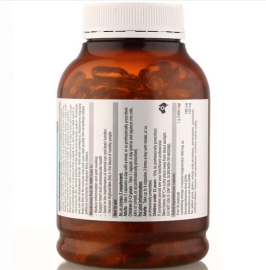 澳佳宝Blackmores无腥味深海鱼油胶囊 400粒/瓶【效期至2024.10~2025.1】 商品图3