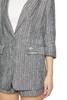 J.A 灰色条纹西装外套 6152 商品缩略图3
