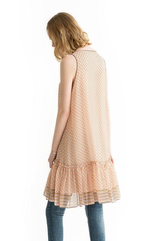 MAX STUDIO 丝质印花无袖连衣裙 658 商品图2