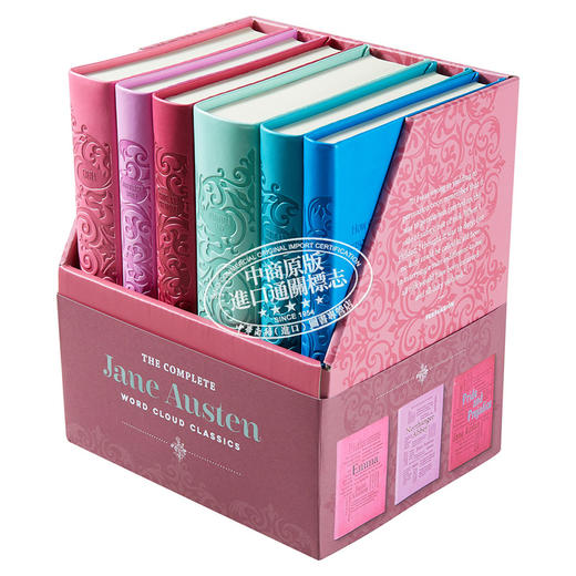 【中商原版】简 奥斯汀作品6本盒装 Word Cloud Classics Jane Austen Boxed Set 英文原版 Jane Austen 商品图2