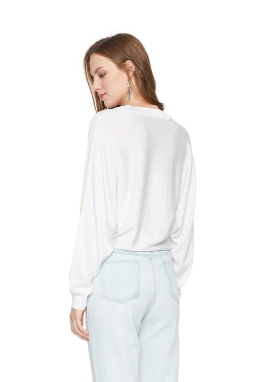 AVA 字母logo白色卫衣 6147 商品图2