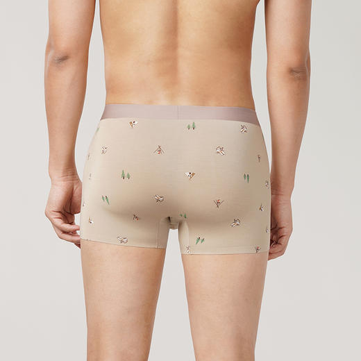 都市丽人都市锋尚日常休闲60S木莱尔平角裤男士内裤FK3HA7 商品图2