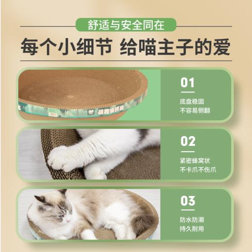 【新人专享】金多乐椭圆形/碗形猫抓板 商品图3