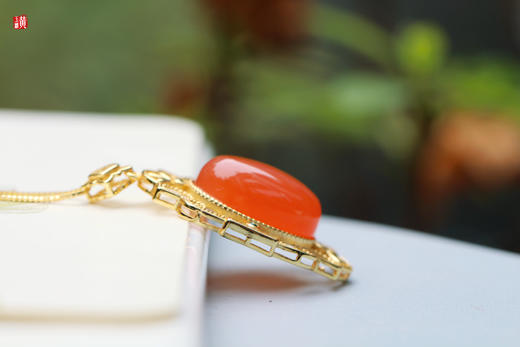 【仙姿】盐源玛瑙项链 商品图4