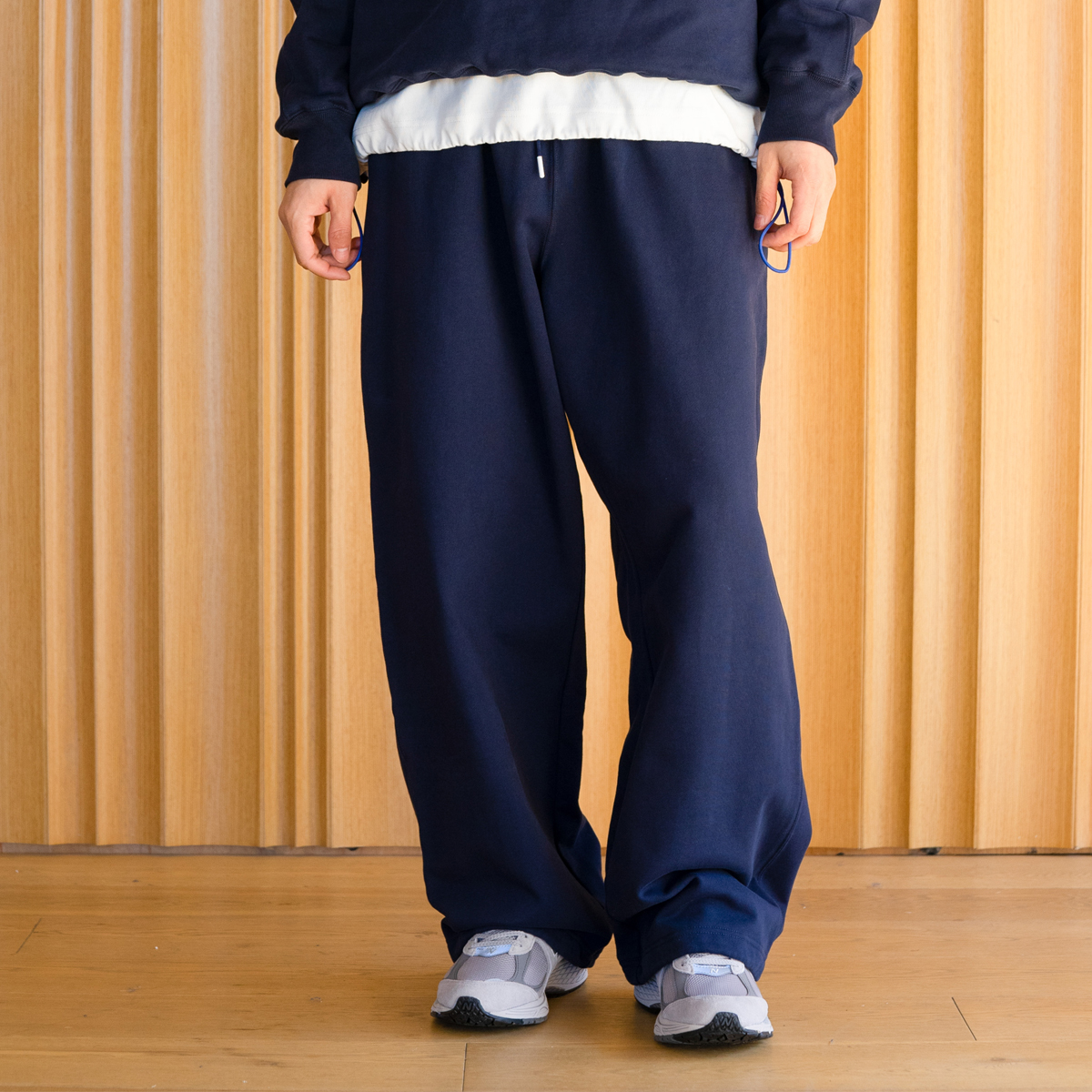 PRIMEE Wide Sweat Pants 下摆收口宽松运动长裤 休闲长裤