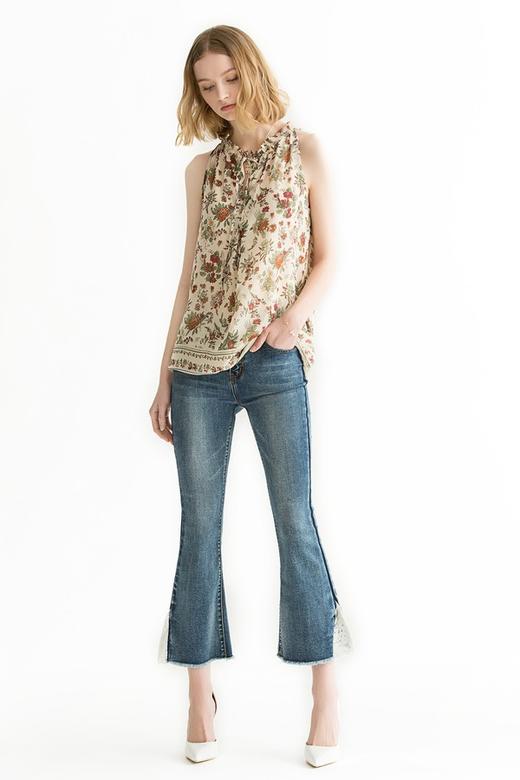 MAX STUDIO 优雅印花无袖背心 1014 商品图4