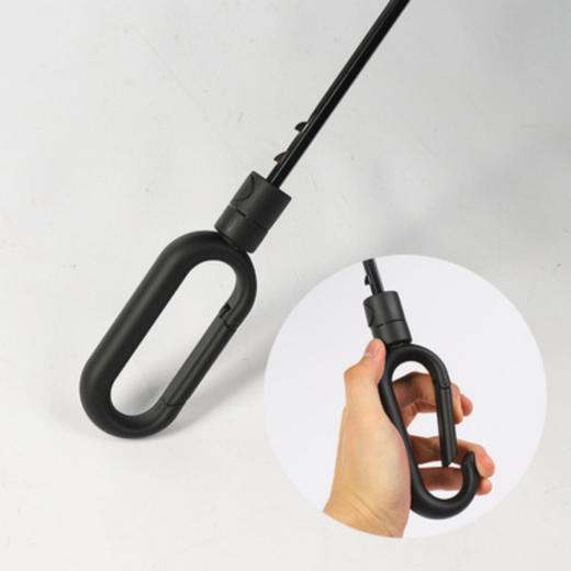 【随身携带 环扣晴雨伞】一键自动开伞 加大加密拒水伞布 轻松携带 收纳方便 合计伞骨无惧风雨 六色可选 商品图1