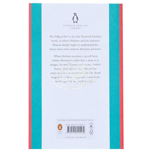【中商原版】福尔摩斯探案 恐怖谷 英文原版 HolmesThe Valley of Fear  柯南道尔 Conan Doyle 企鹅丛书 商品图1