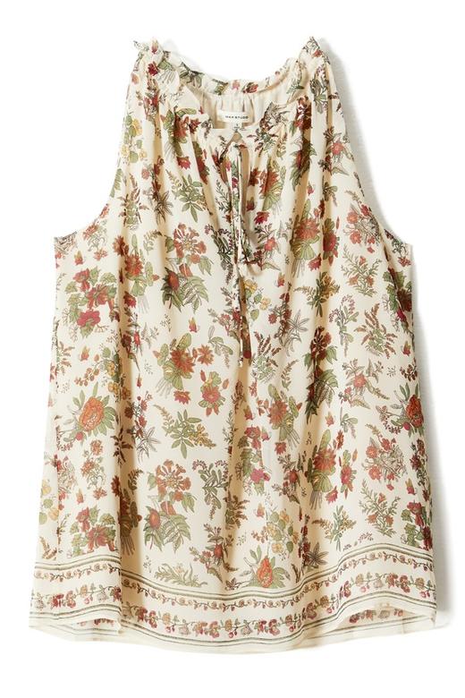 MAX STUDIO 优雅印花无袖背心 1014 商品图3