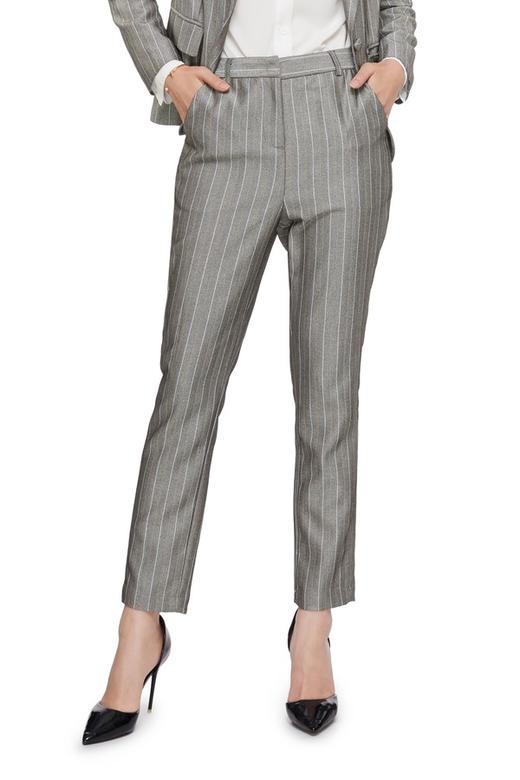 LNNNS 灰色条纹西装裤 6088 商品图0