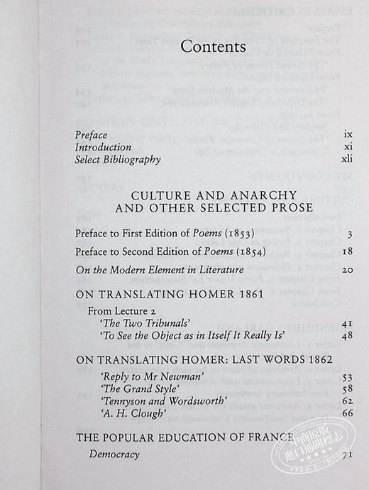 【中商原版】阿诺德：文化与无政府状态 英文原版 Culture and Anarchy and Other Selected Prose Matthew Arnold 商品图5