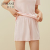 金三塔桑蚕丝简约休闲外穿家居服短裤女新品   YZFDA901 商品缩略图0
