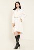 AVA 白色荷叶摆衬衫裙 6049 商品缩略图2