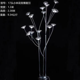 17头小米花背景路引（运费自理）