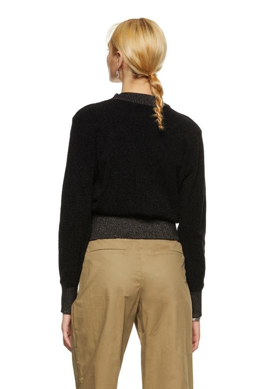 LNNNS 黑色字母装饰套头毛衫 8332 商品图2