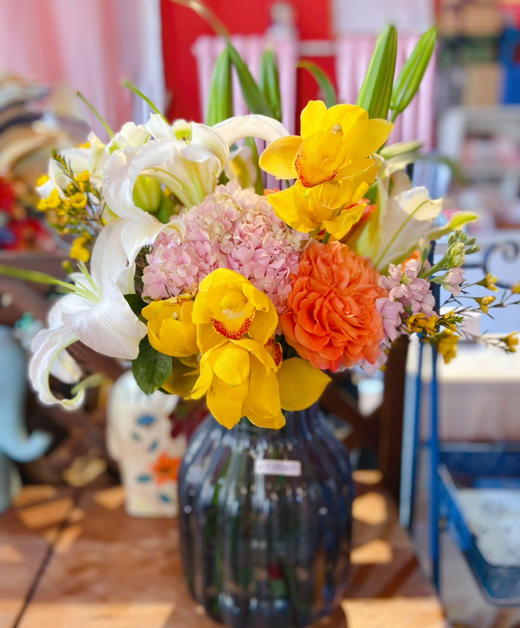 【花开富贵】大气高端瓶花〔储值2000元赠品〕 商品图0