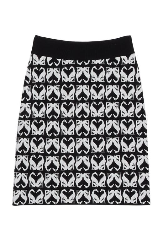 ACFN 提花图案高腰半身裙 6028 商品图4