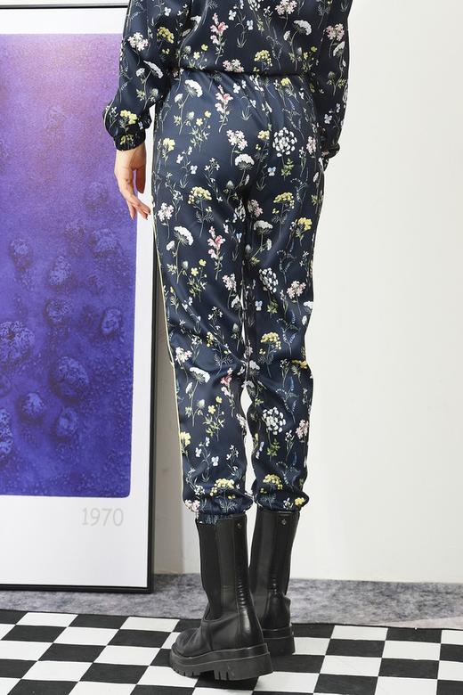 SUMMER & SAGE 植物印花收脚长裤 6258 商品图5