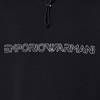 EMPORIO ARMANI 阿玛尼 男士棉质字母徽标印花连帽卫衣 深蓝色 3R1MBC 1JHSZ 0920 商品缩略图2