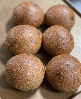 100%全麦餐包 (2个装)