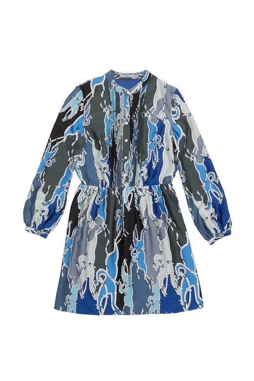 OCTAVIA 拼色印花连衣裙 6251 商品图4