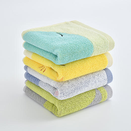 【纯棉儿童毛巾】家用全棉吸水卡通擦脸不掉毛 商品图2